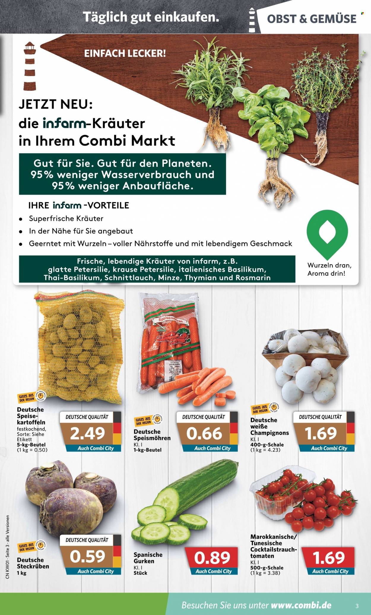 Combi Prospekte  - 3.01.2022 - 8.01.2022. Seite 3