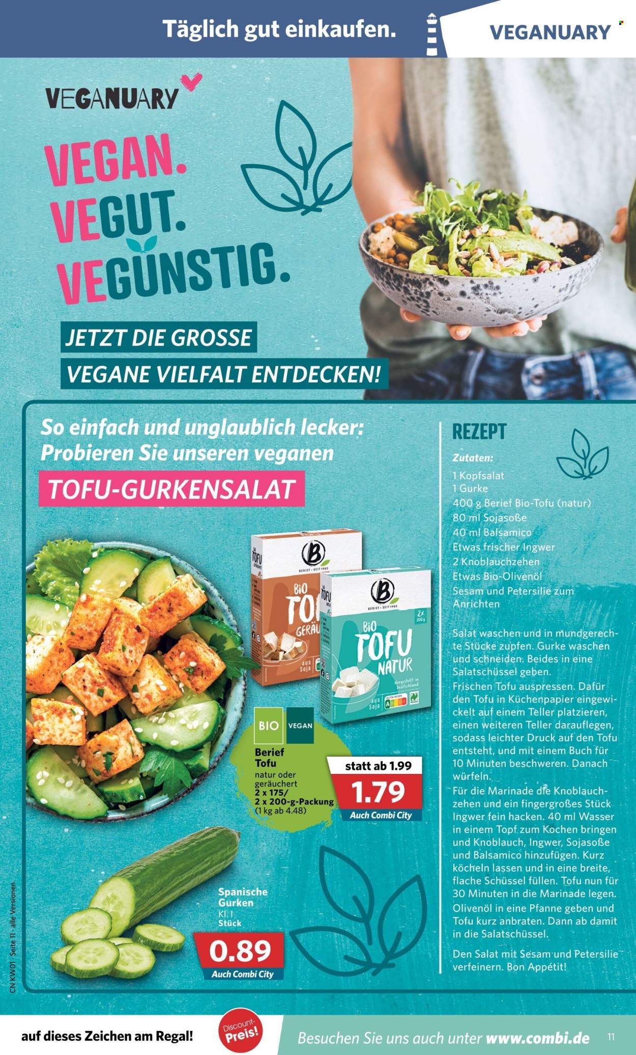 Combi Prospekte  - 3.01.2022 - 8.01.2022. Seite 11