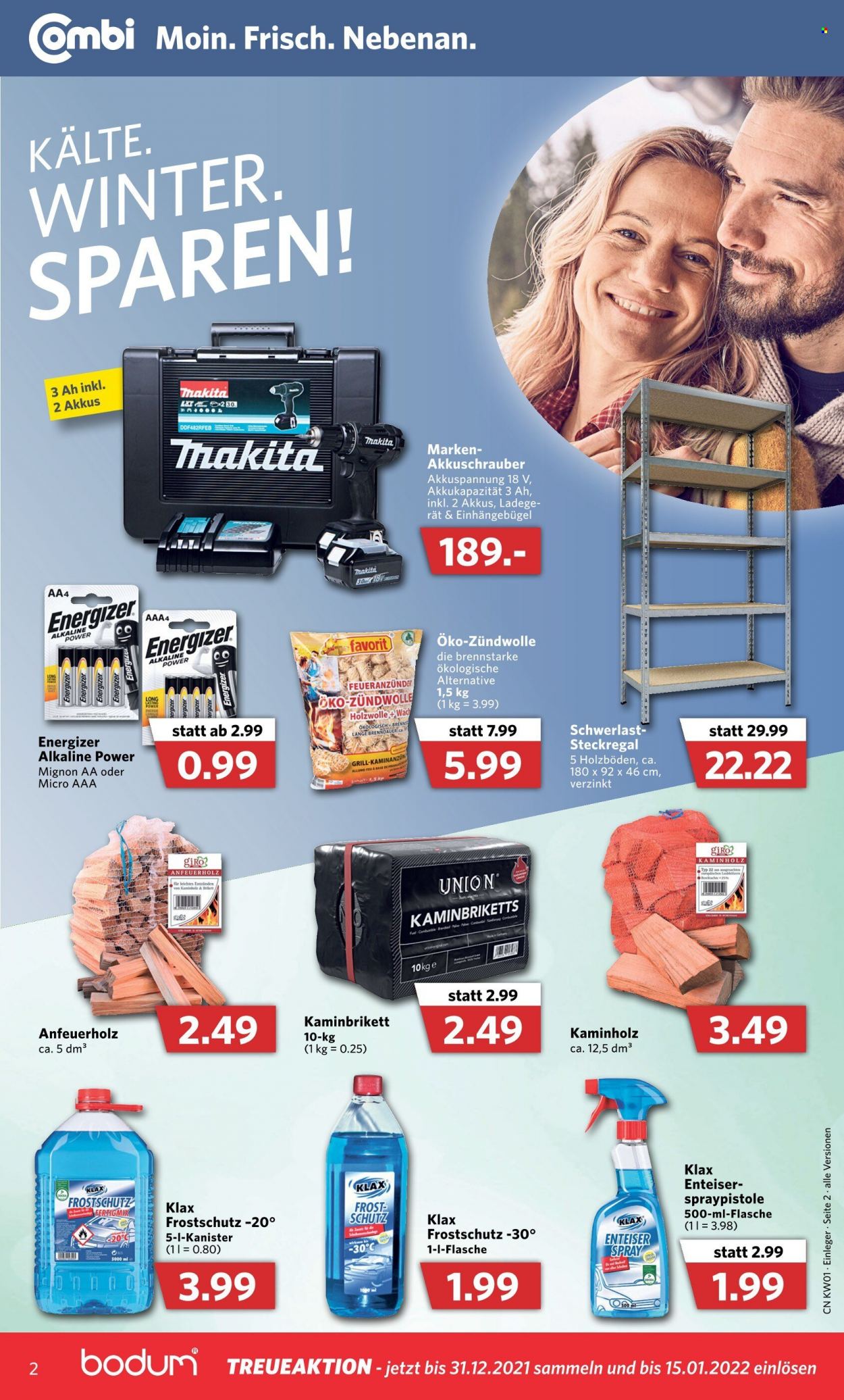 Combi Prospekte  - 3.01.2022 - 8.01.2022. Seite 2