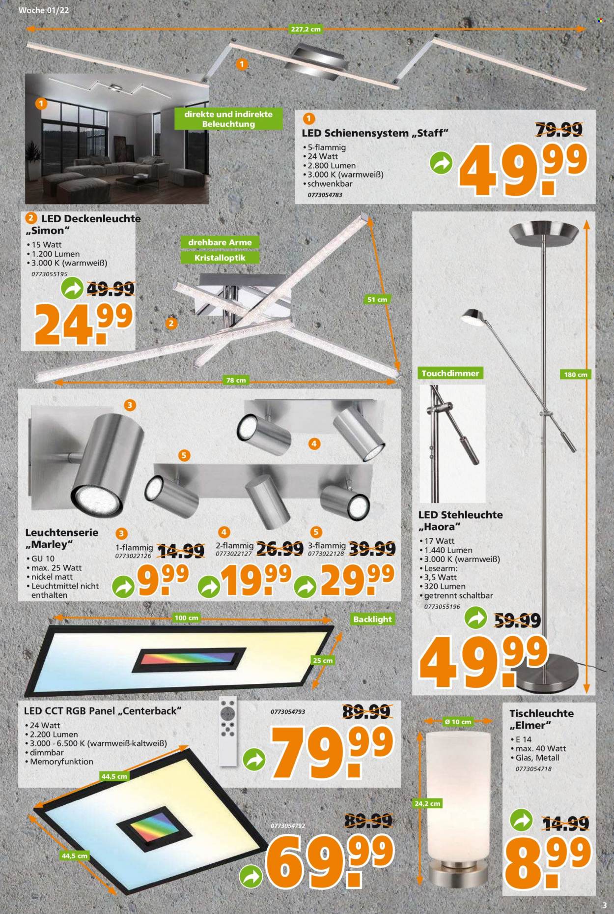 Globus Baumarkt Prospekte  - 3.01.2022 - 8.01.2022. Seite 3