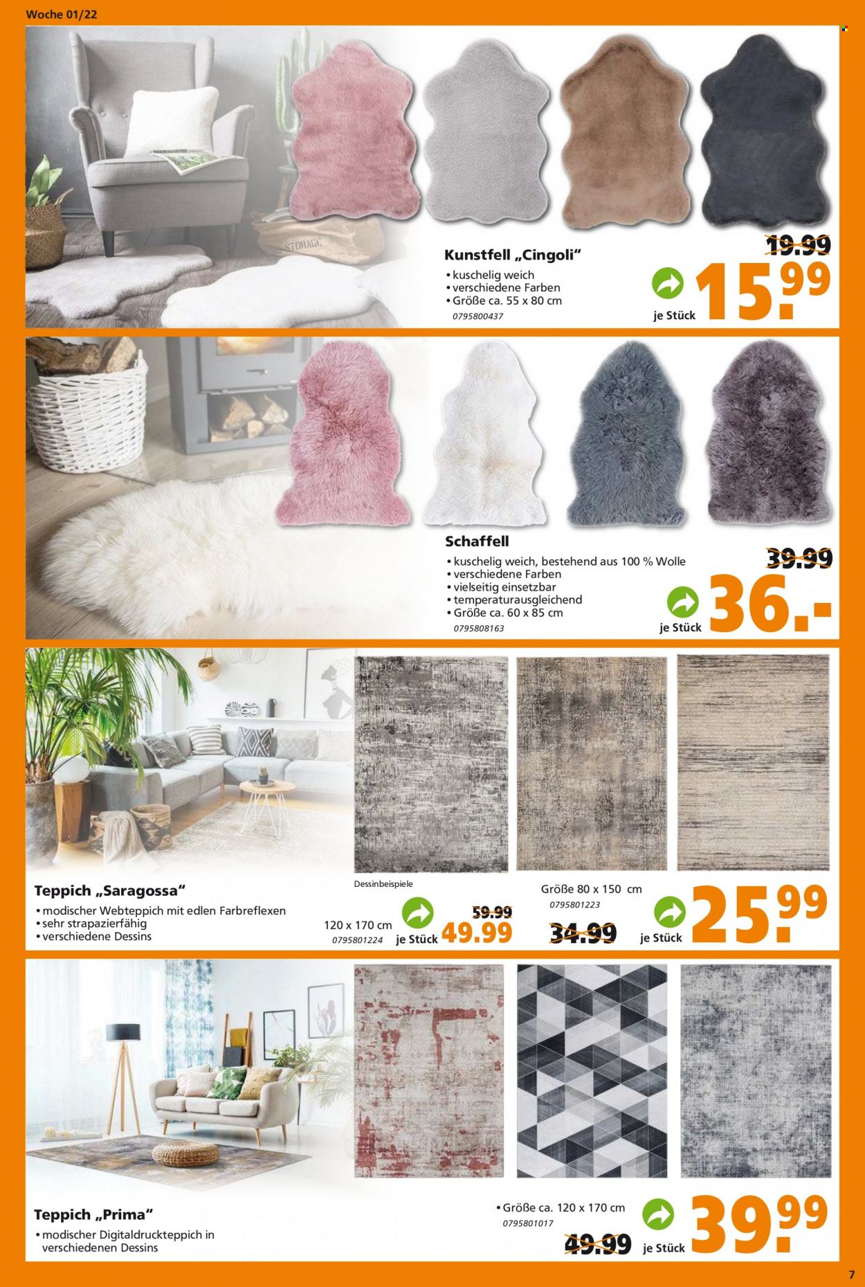 Globus Baumarkt Prospekte  - 3.01.2022 - 8.01.2022. Seite 7