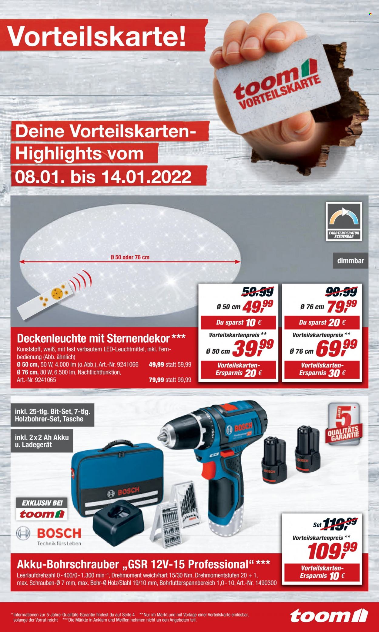 toom Baumarkt Prospekte  - 8.01.2022 - 14.01.2022. Seite 3