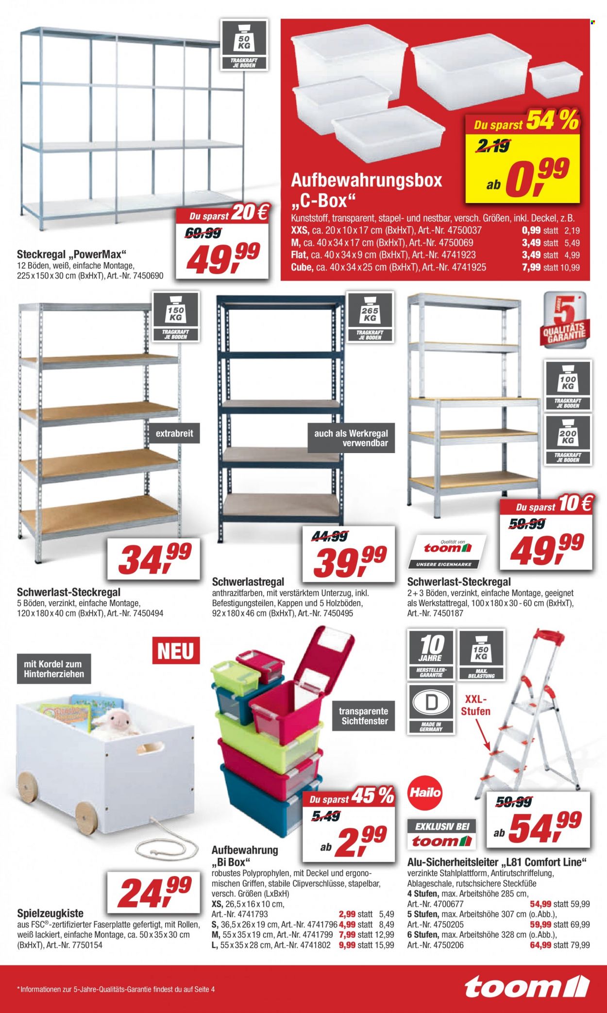 toom Baumarkt Prospekte  - 8.01.2022 - 14.01.2022. Seite 13