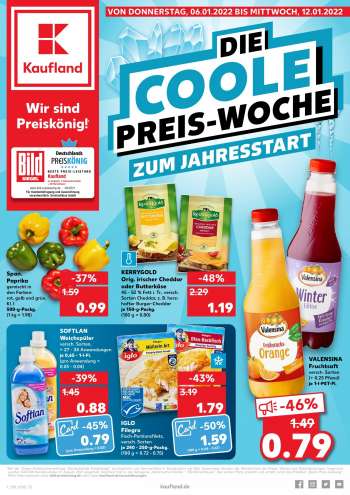 Prospekte Kaufland - 6.01.2022 - 12.01.2022.