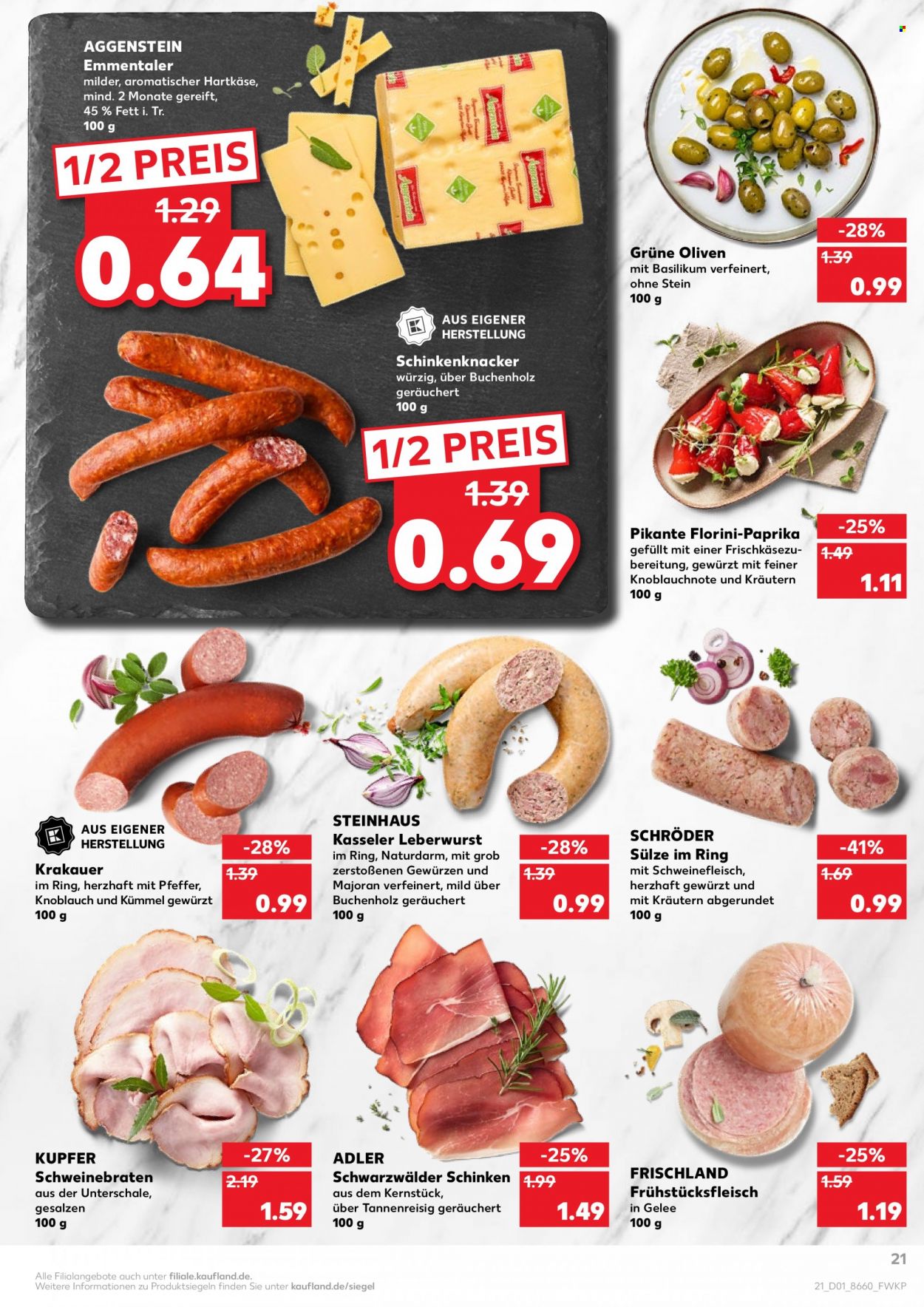 Kaufland Prospekte  - 6.01.2022 - 12.01.2022. Seite 21
