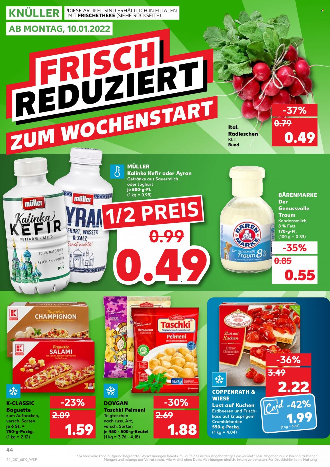 Kaufland Prospekte  - 6.01.2022 - 12.01.2022. Seite 44