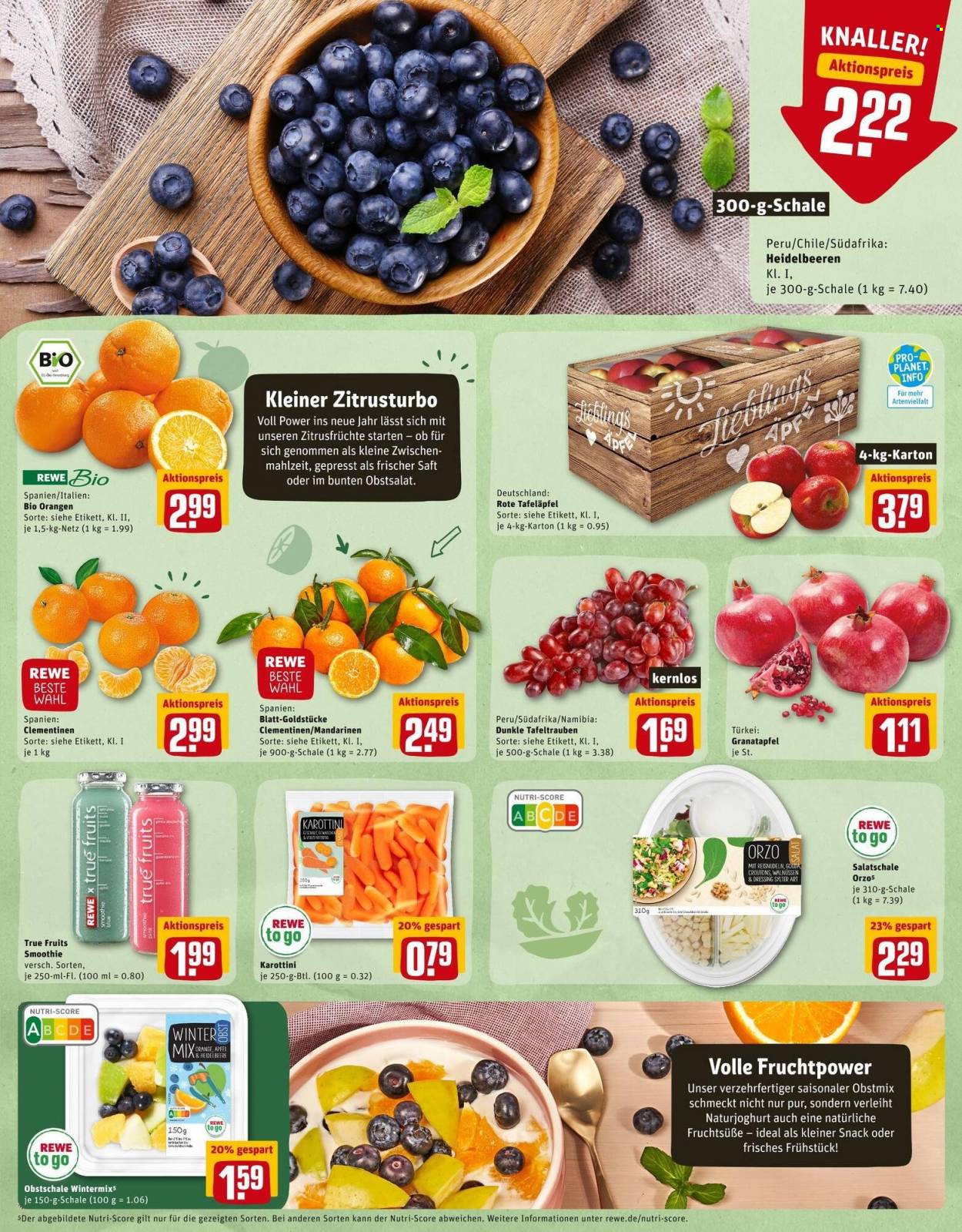 REWE Prospekte  - 3.01.2022 - 8.01.2022. Seite 3