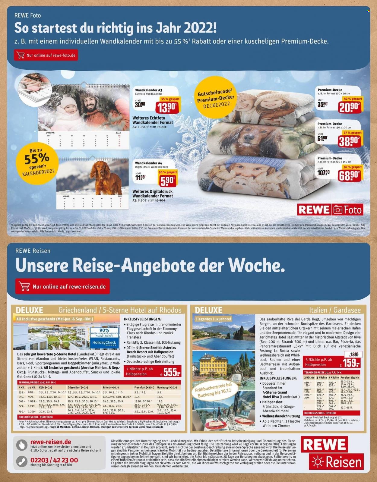 REWE Prospekte  - 3.01.2022 - 8.01.2022. Seite 23