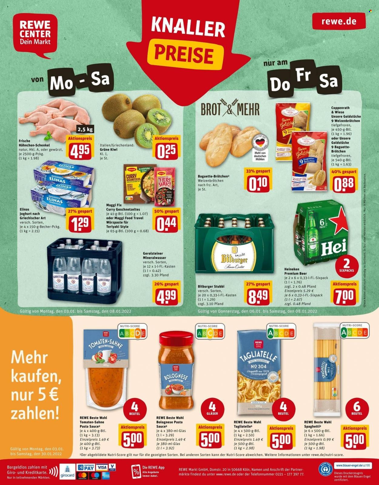 REWE Prospekte  - 3.01.2022 - 8.01.2022. Seite 27
