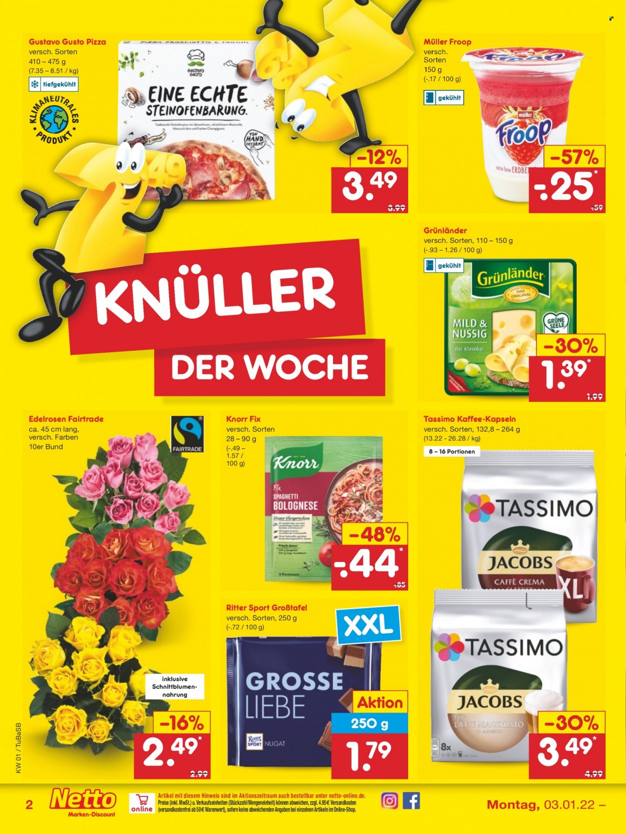 Netto Marken-Discount Prospekte  - 3.01.2022 - 8.01.2022. Seite 2