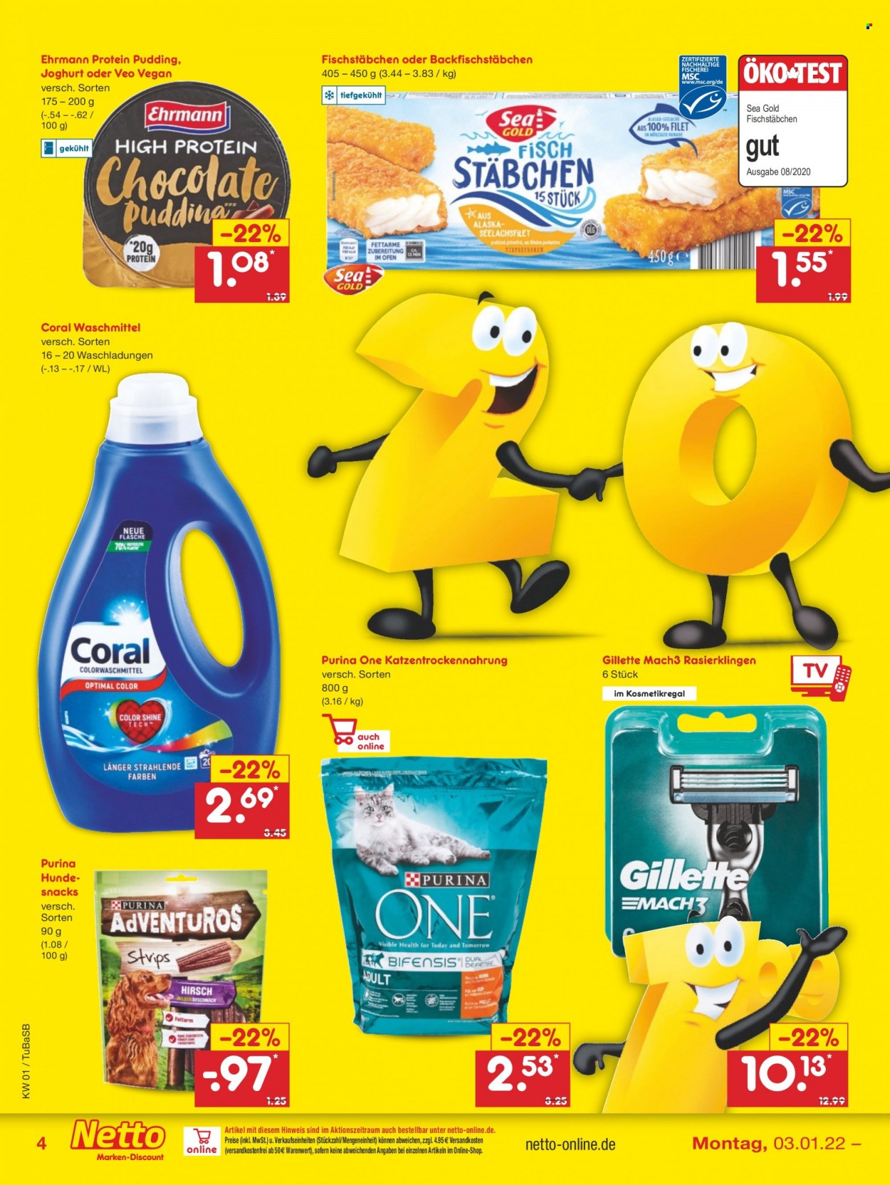 Netto Marken-Discount Prospekte  - 3.01.2022 - 8.01.2022. Seite 4