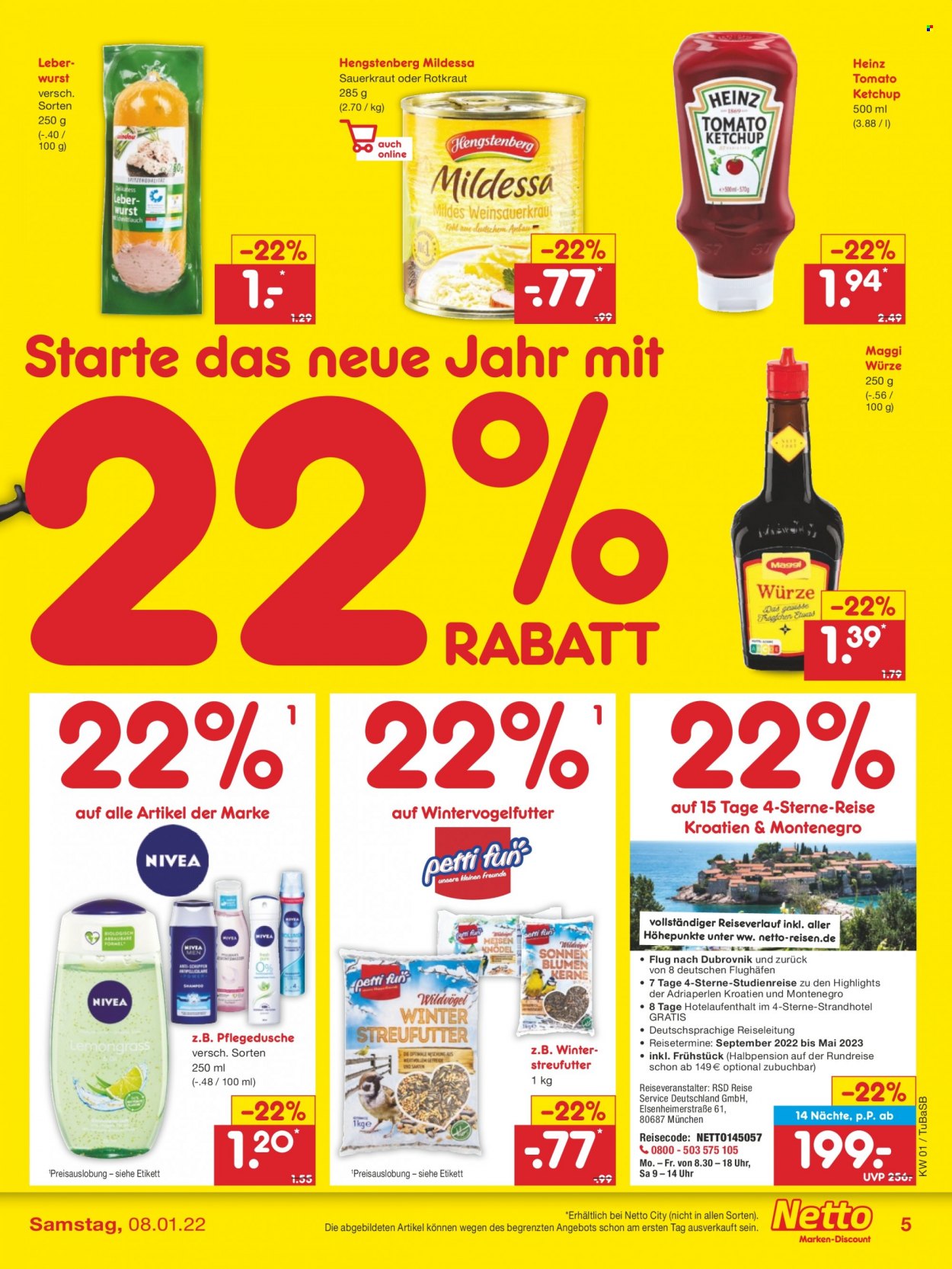 Netto Marken-Discount Prospekte  - 3.01.2022 - 8.01.2022. Seite 5
