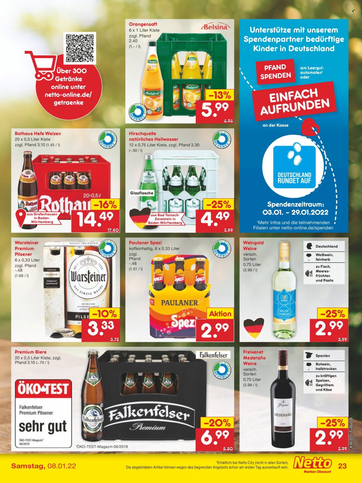 Netto Marken-Discount Prospekte  - 3.01.2022 - 8.01.2022. Seite 23