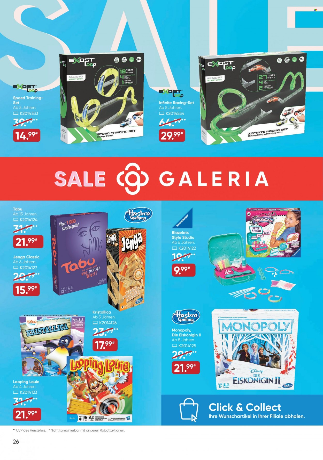 GALERIA Karstadt Kaufhof Prospekte  - 3.01.2022 - 9.01.2022. Seite 26