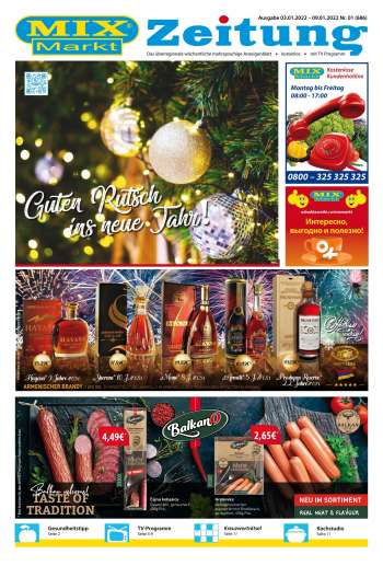 Prospekte Mix Markt - 3.01.2022 - 9.01.2022.