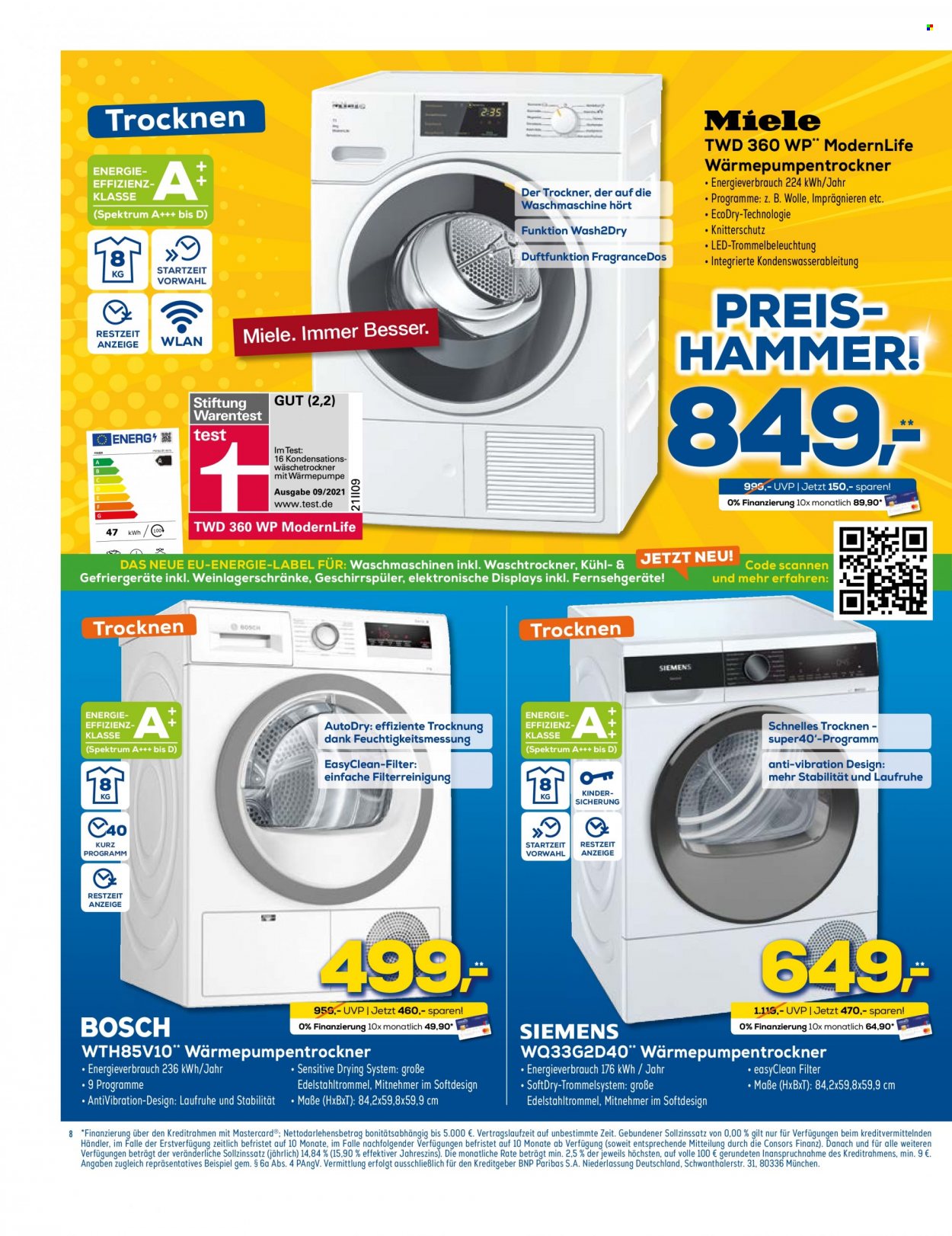 Euronics Prospekte  - 5.01.2022 - 11.01.2022. Seite 8