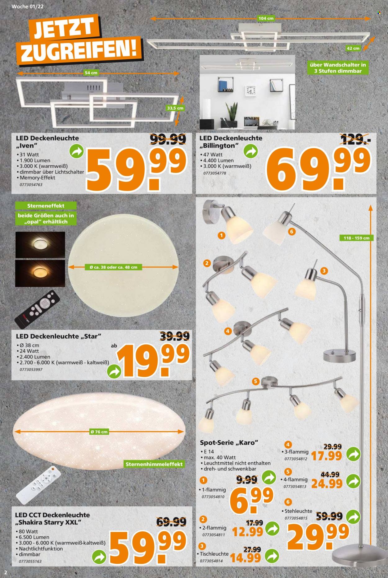 Globus Baumarkt Prospekte  - 4.01.2022 - 11.01.2022. Seite 2