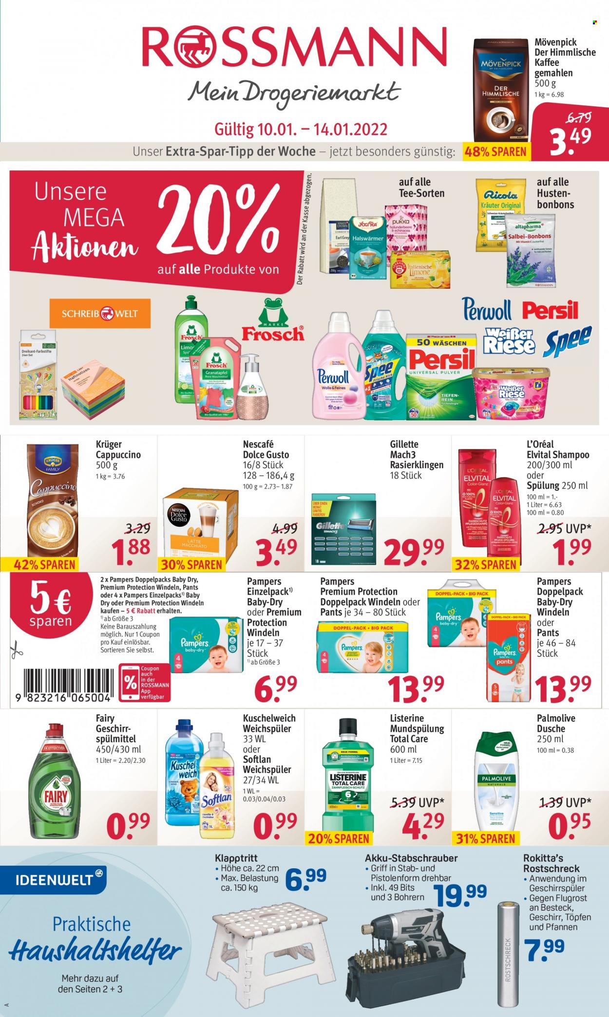 Rossmann Prospekte  - 10.01.2022 - 14.01.2022. Seite 1