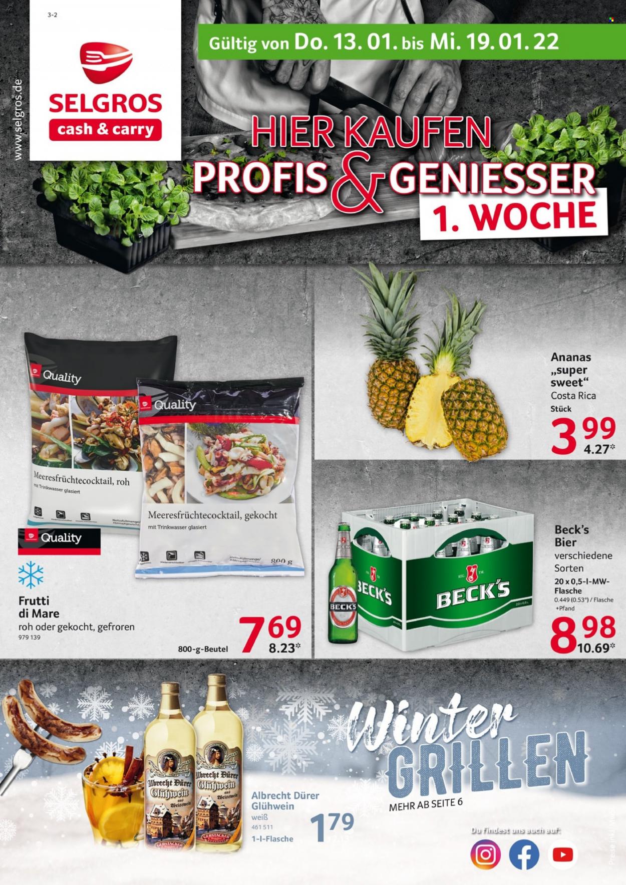 Selgros Prospekte  - 13.01.2022 - 19.01.2022. Seite 1