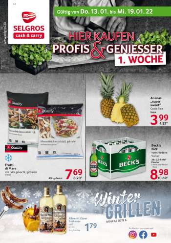Prospekte Selgros - 13.01.2022 - 19.01.2022.