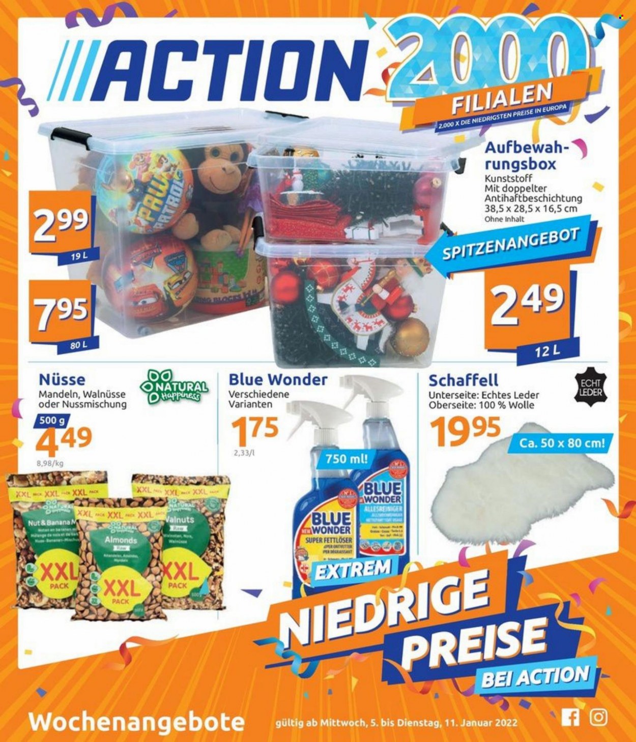 Action Prospekte  - 5.01.2022 - 11.01.2022. Seite 1