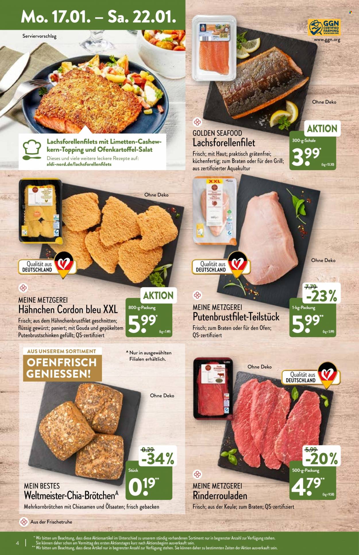 ALDI Nord Prospekte  - 17.01.2022 - 22.01.2022. Seite 4