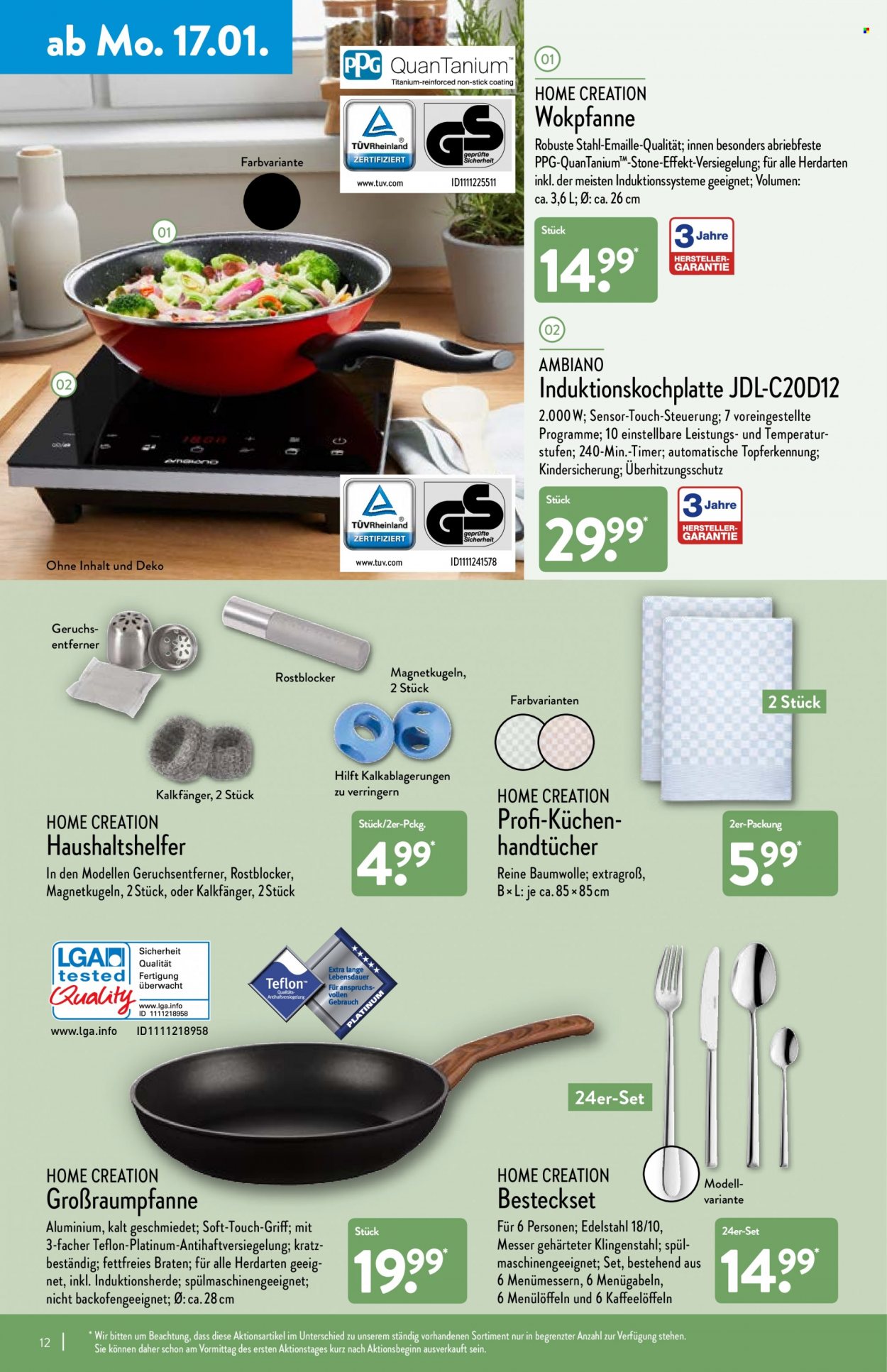 ALDI Nord Prospekte  - 17.01.2022 - 22.01.2022. Seite 12
