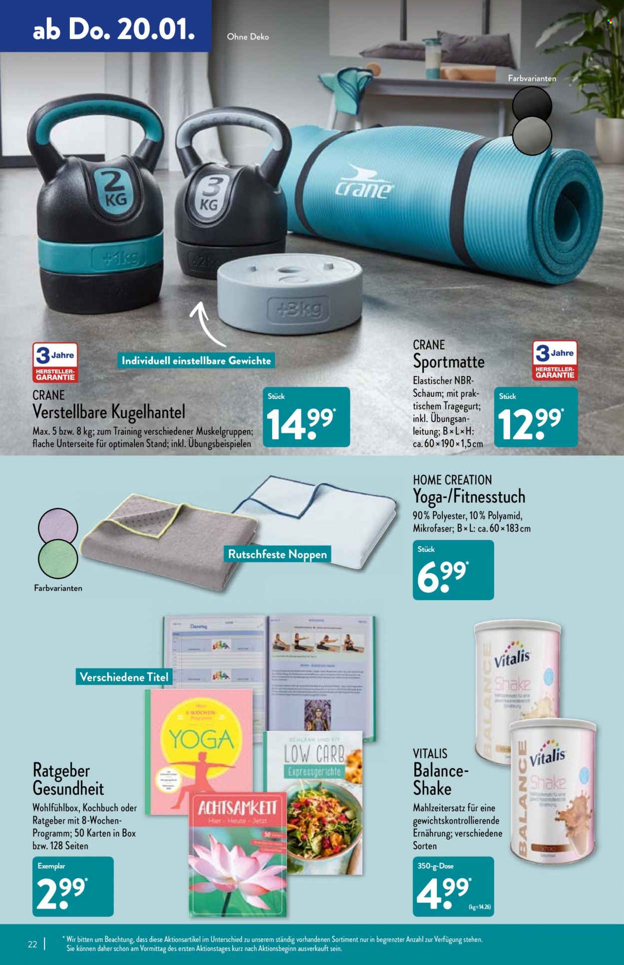 ALDI Nord Prospekte  - 17.01.2022 - 22.01.2022. Seite 22