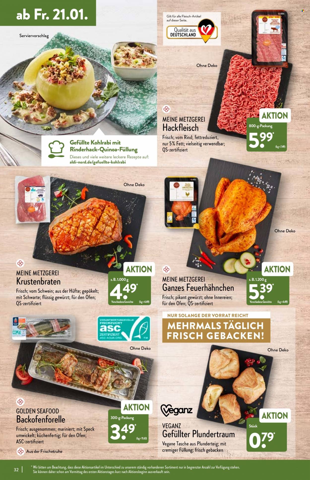ALDI Nord Prospekte  - 17.01.2022 - 22.01.2022. Seite 32