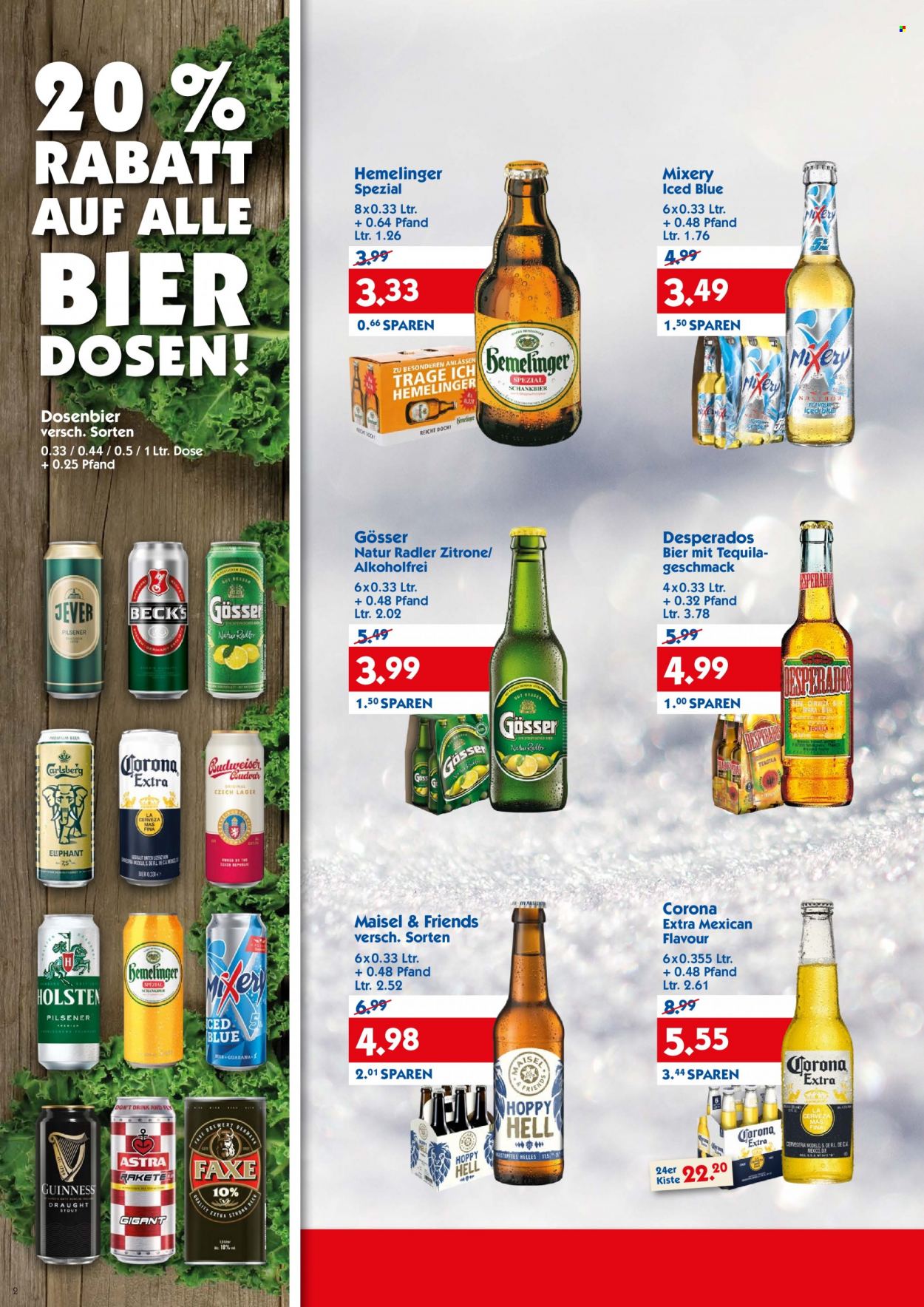 Hol'ab! Getränkemarkt Prospekte  - 10.01.2022 - 15.01.2022. Seite 2
