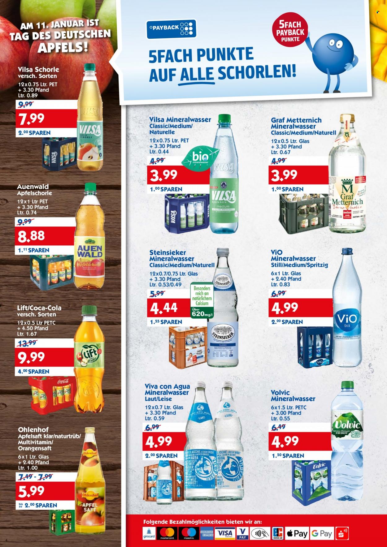 Hol'ab! Getränkemarkt Prospekte  - 10.01.2022 - 15.01.2022. Seite 4