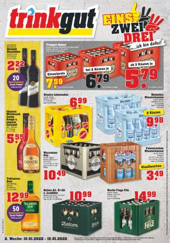 Prospekte trinkgut - 10.01.2022 - 15.01.2022.