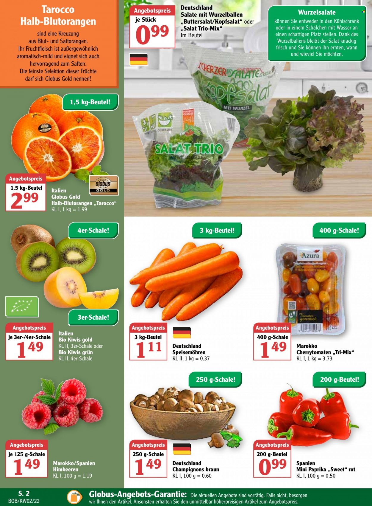 Globus Prospekte  - 10.01.2022 - 15.01.2022. Seite 2