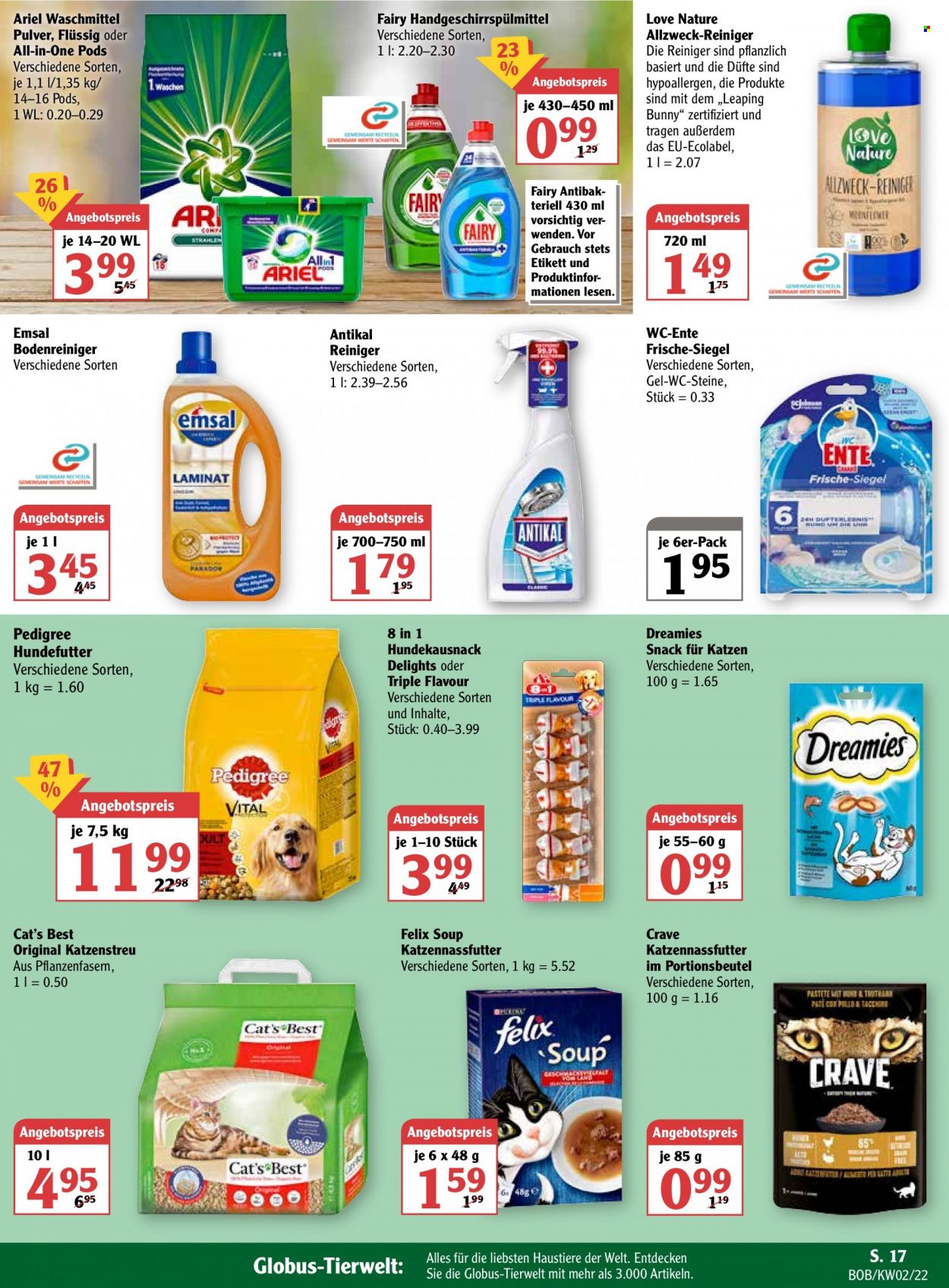 Globus Prospekte  - 10.01.2022 - 15.01.2022. Seite 17