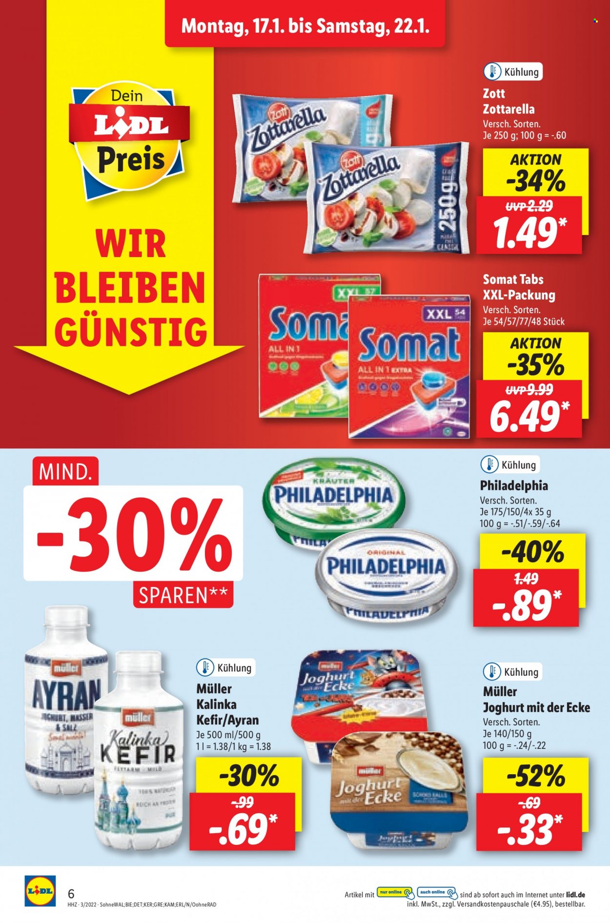 Lidl Prospekte  - 17.01.2022 - 22.01.2022. Seite 6