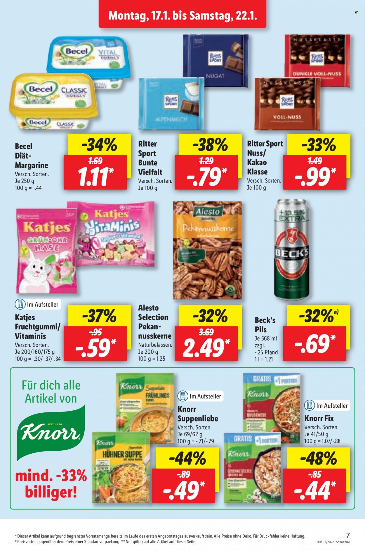 Lidl Prospekte  - 17.01.2022 - 22.01.2022. Seite 7
