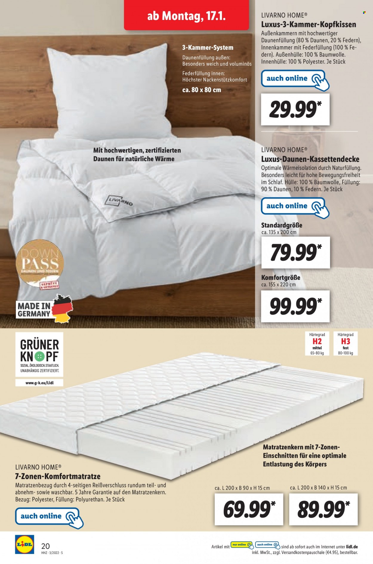 Lidl Prospekte  - 17.01.2022 - 22.01.2022. Seite 20