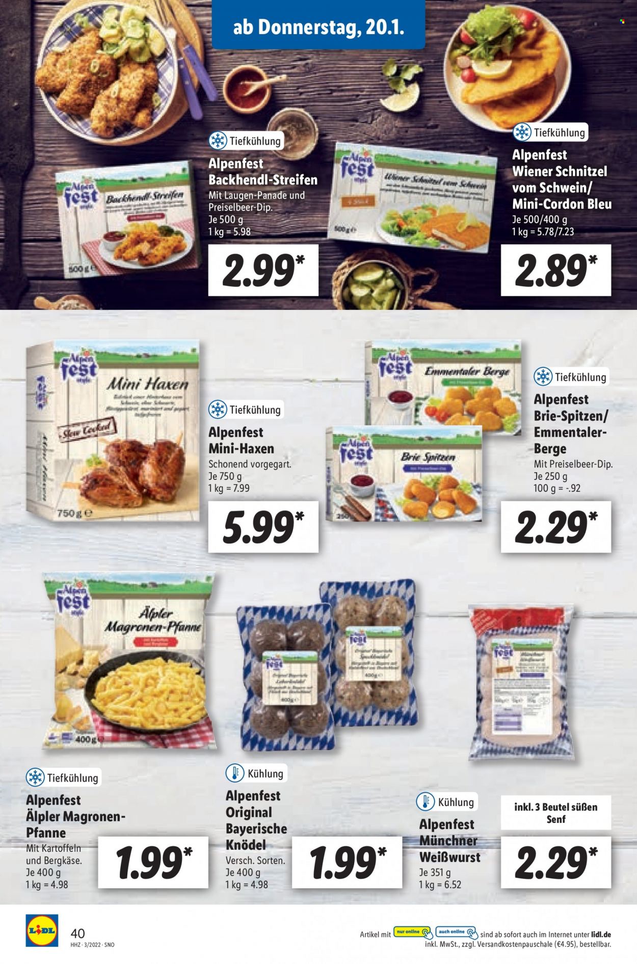 Lidl Prospekte  - 17.01.2022 - 22.01.2022. Seite 40