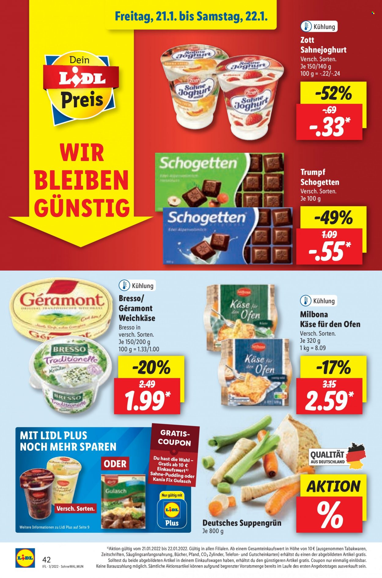 Lidl Prospekte  - 17.01.2022 - 22.01.2022. Seite 42