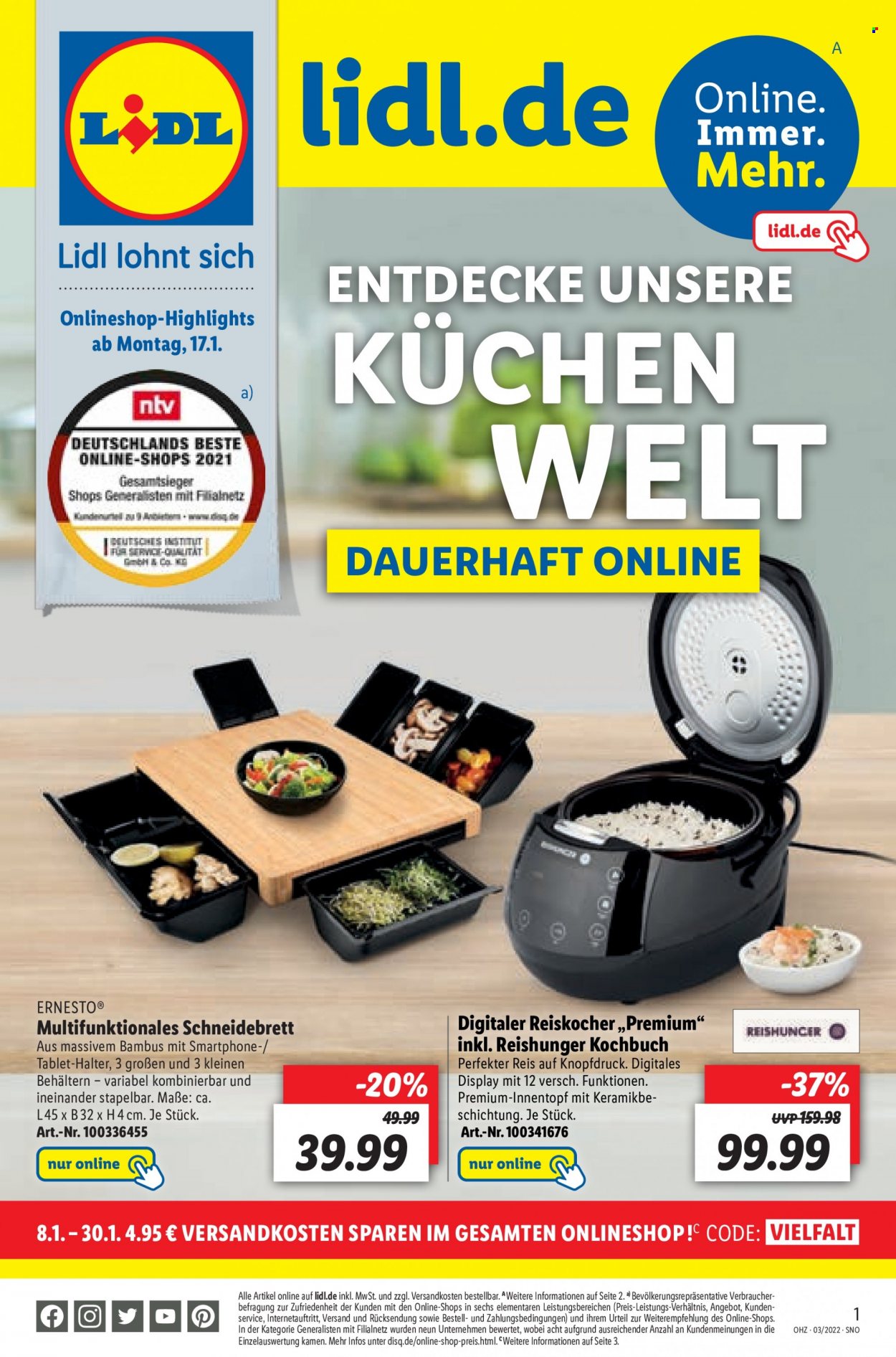 Lidl Prospekte  - 17.01.2022 - 22.01.2022. Seite 47