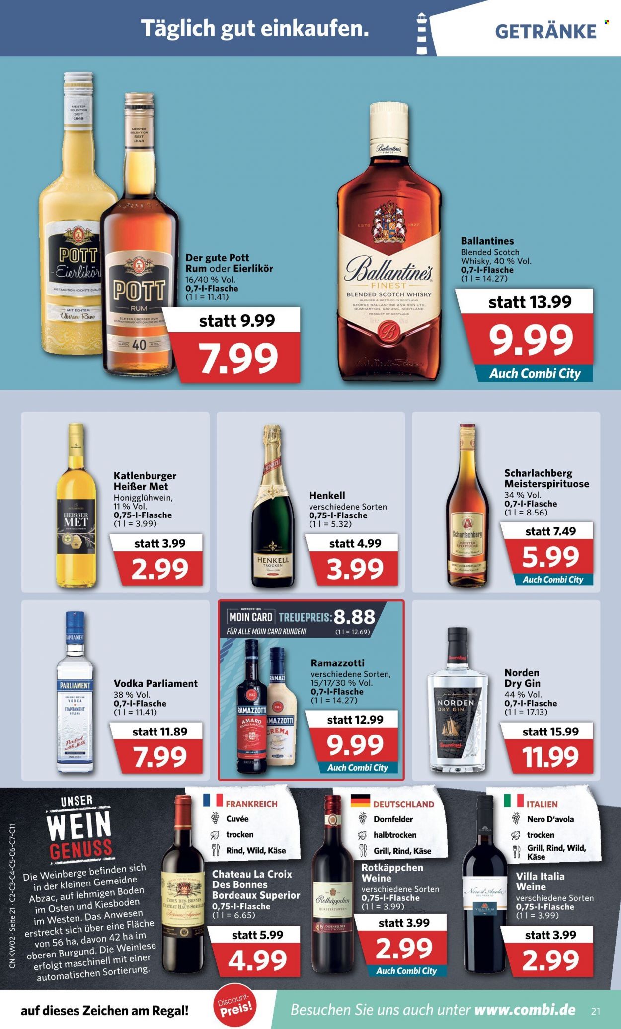 Combi Prospekte  - 10.01.2022 - 15.01.2022. Seite 21