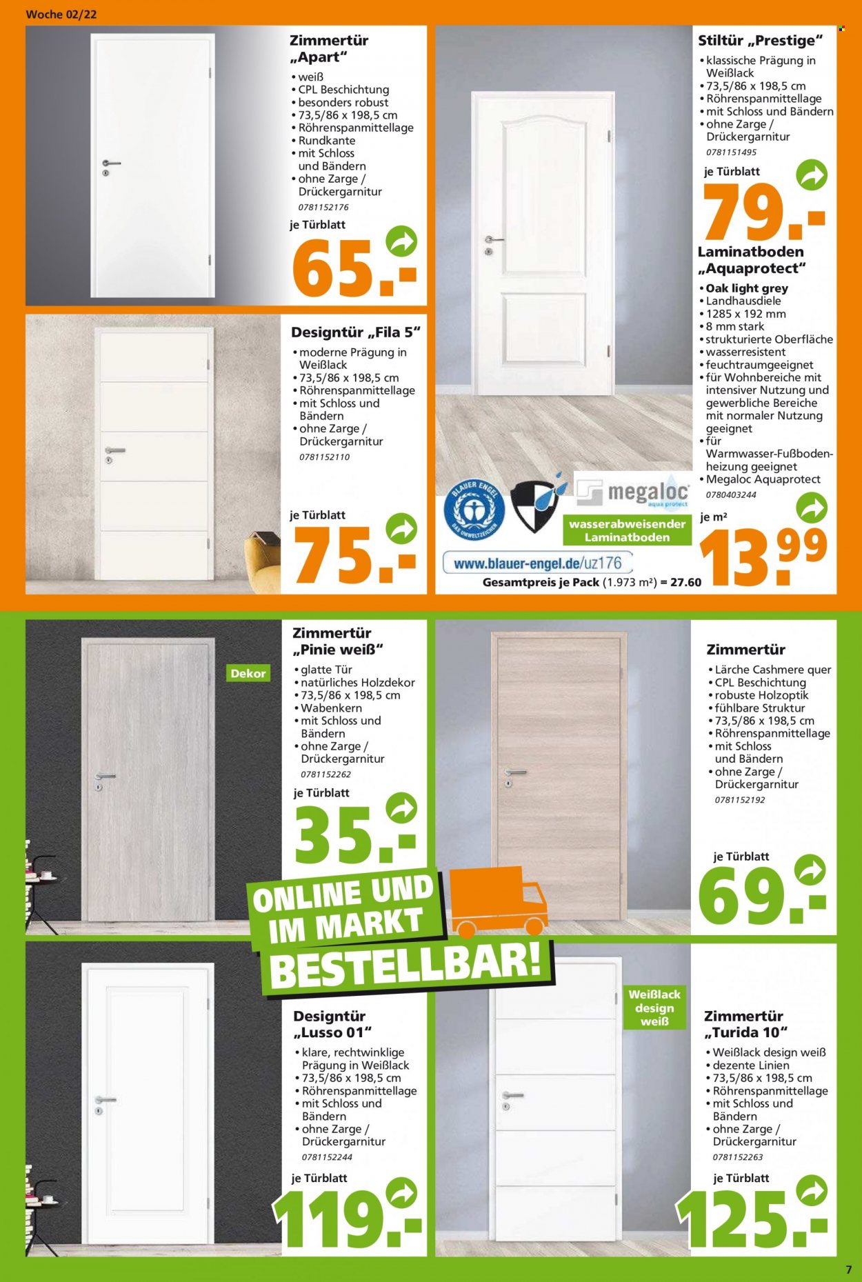Globus Baumarkt Prospekte  - 10.01.2022 - 15.01.2022. Seite 7