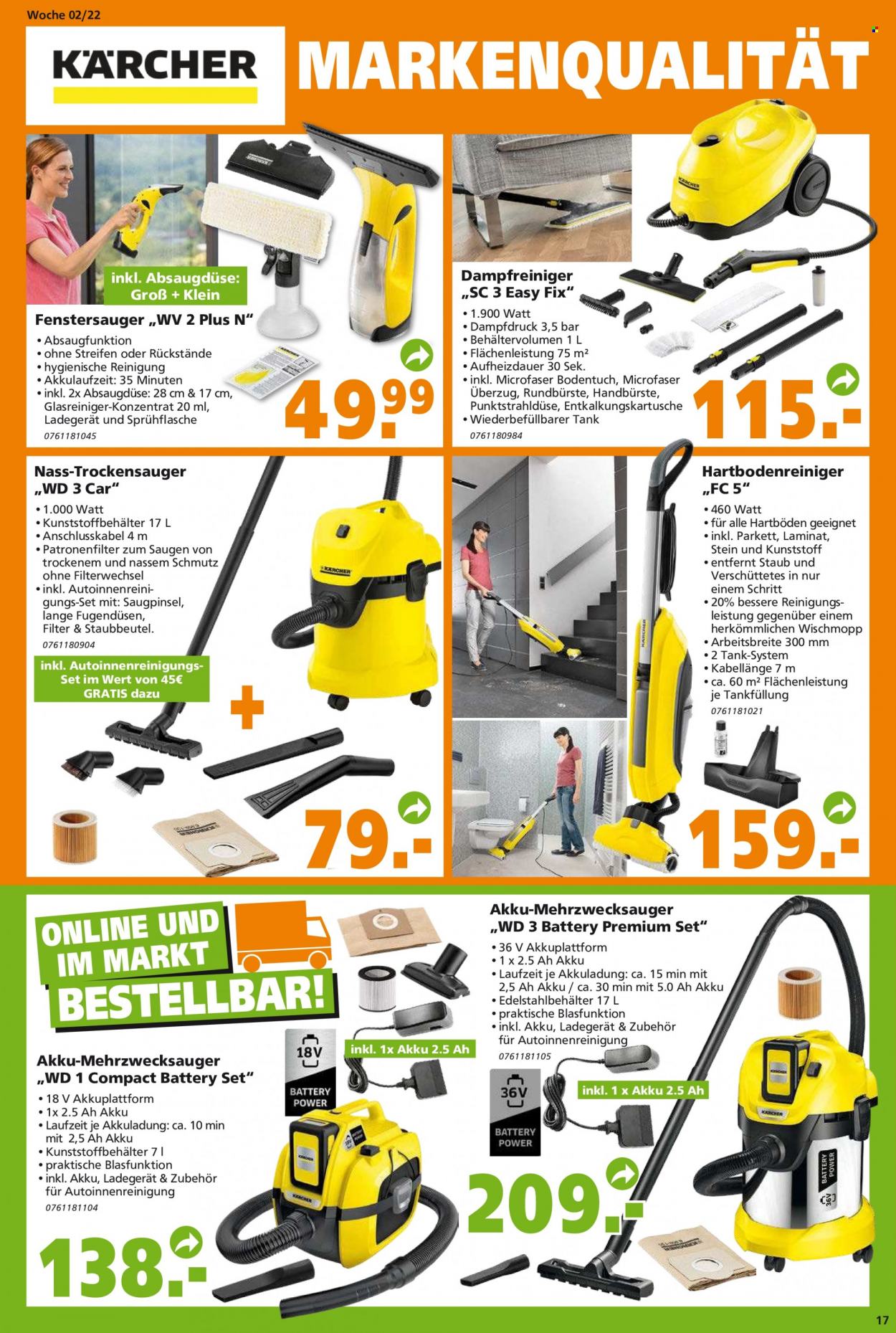 Globus Baumarkt Prospekte  - 10.01.2022 - 15.01.2022. Seite 17