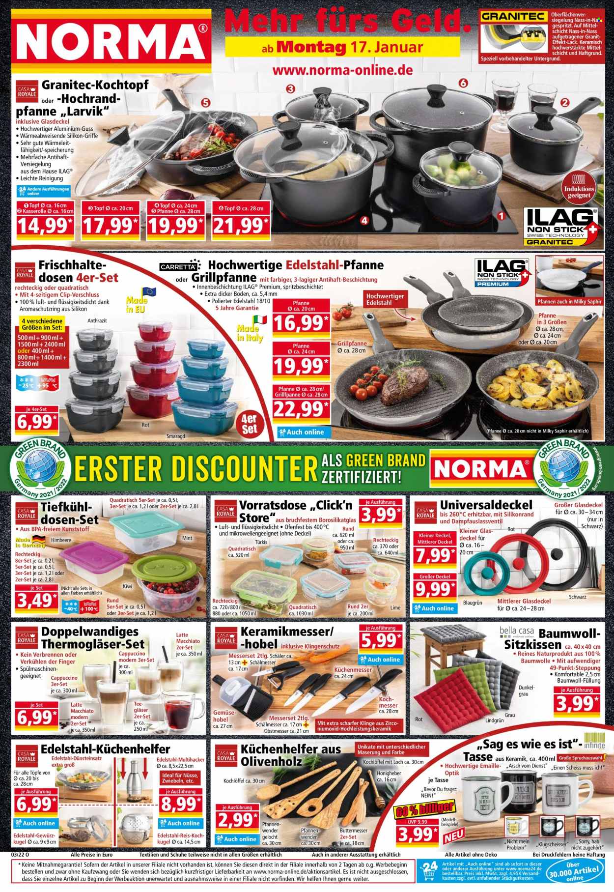 Norma Prospekte  - 17.01.2022 - 23.01.2022. Seite 1