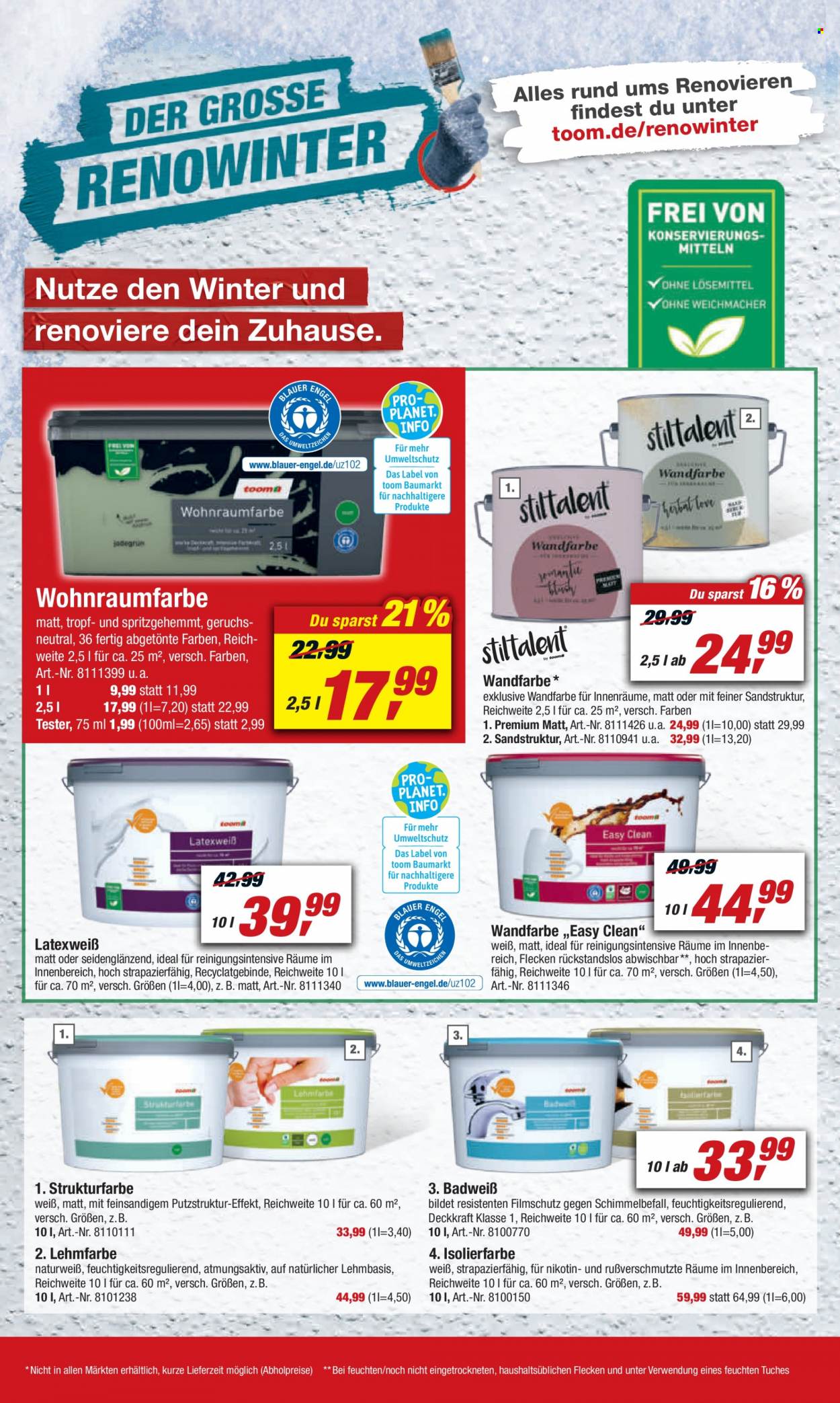 toom Baumarkt Prospekte  - 15.01.2022 - 21.01.2022. Seite 4