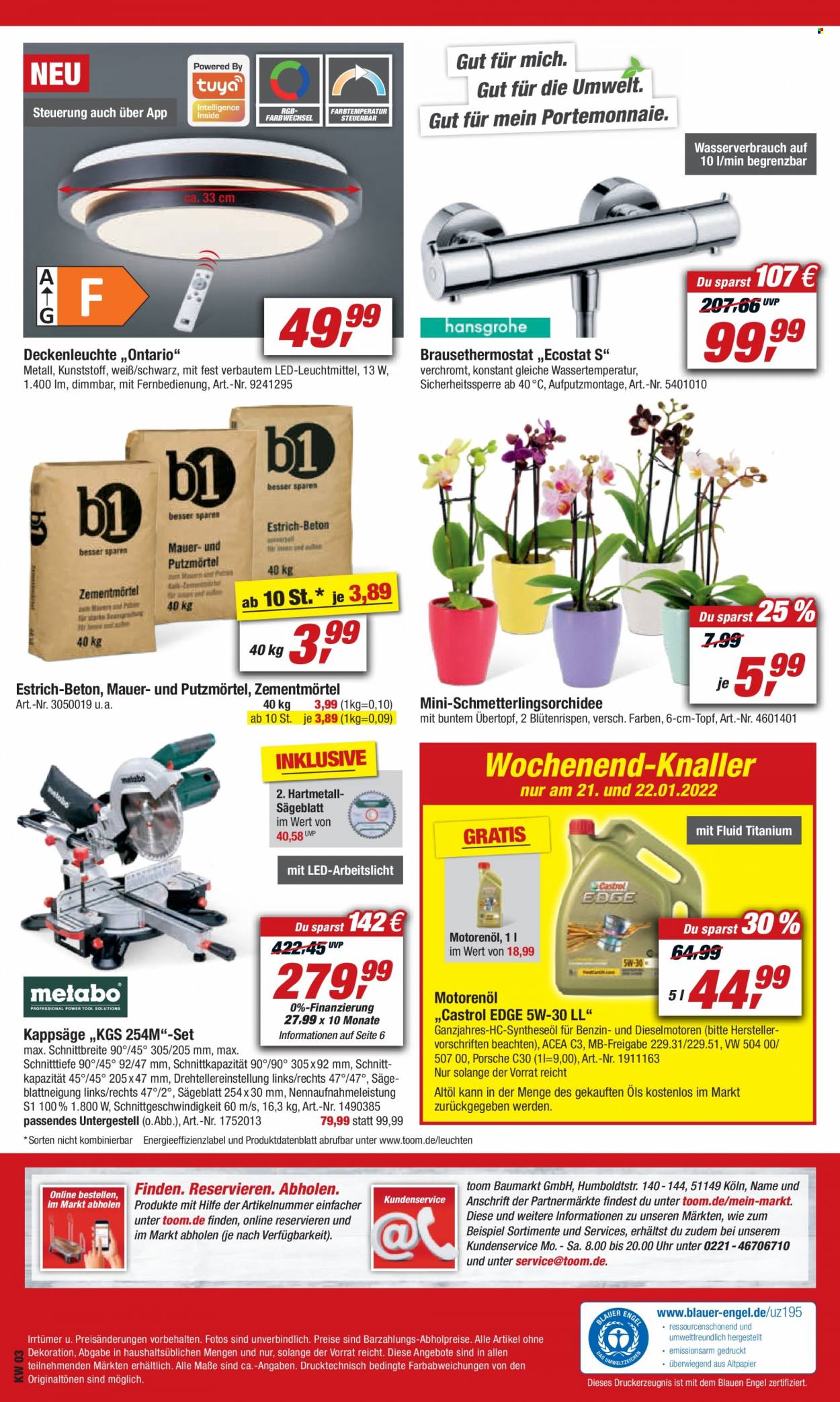 toom Baumarkt Prospekte  - 15.01.2022 - 21.01.2022. Seite 12