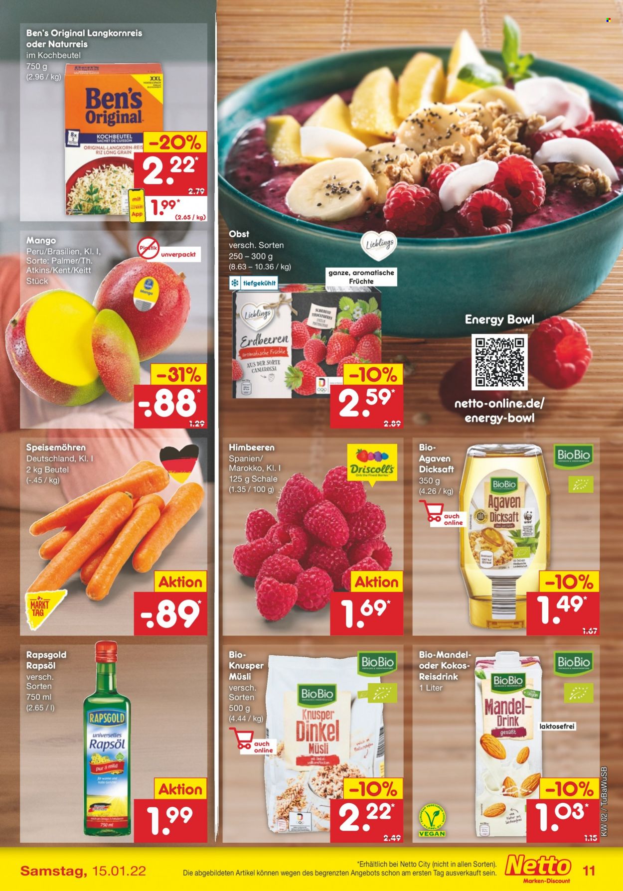 Netto Marken-Discount Prospekte  - 10.01.2022 - 15.01.2022. Seite 11