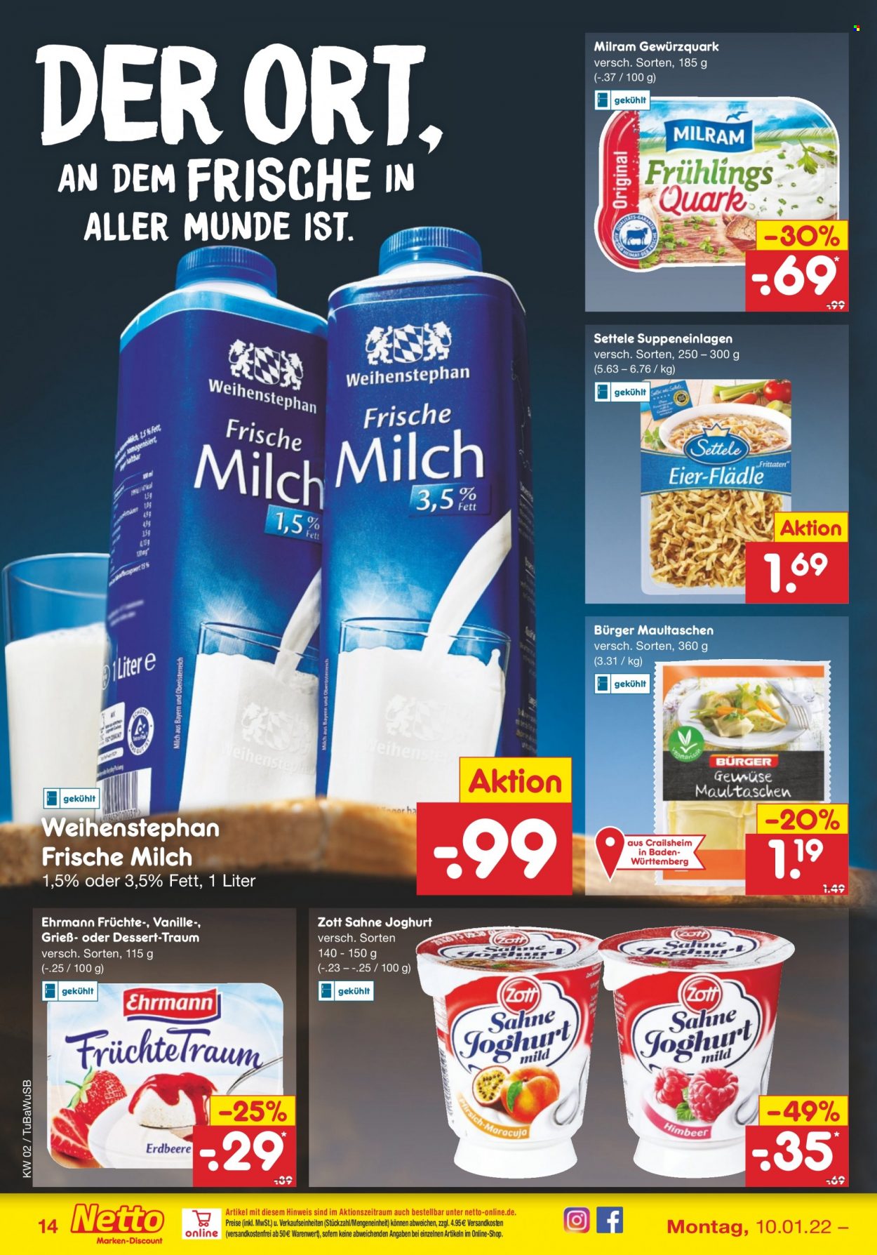 Netto Marken-Discount Prospekte  - 10.01.2022 - 15.01.2022. Seite 14