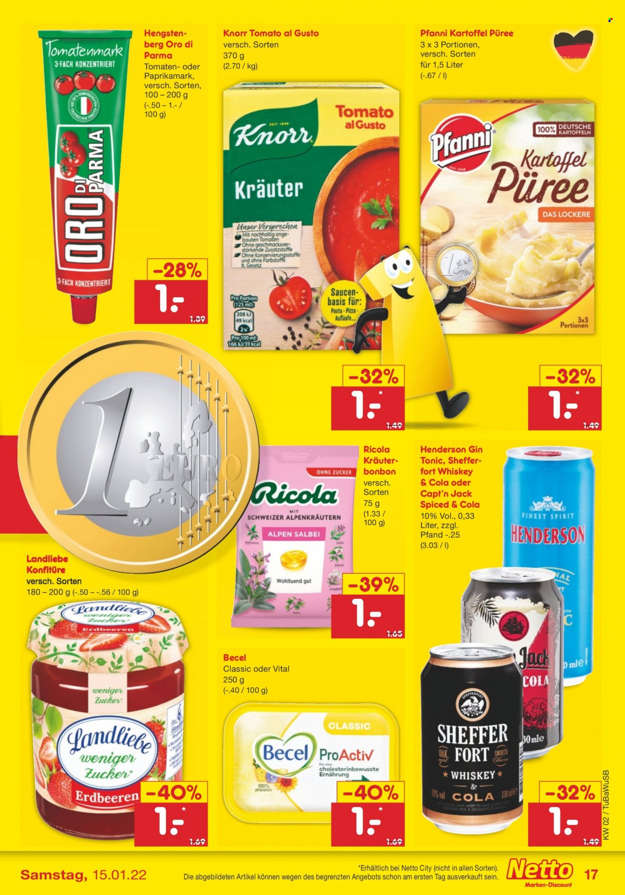 Netto Marken-Discount Prospekte  - 10.01.2022 - 15.01.2022. Seite 17