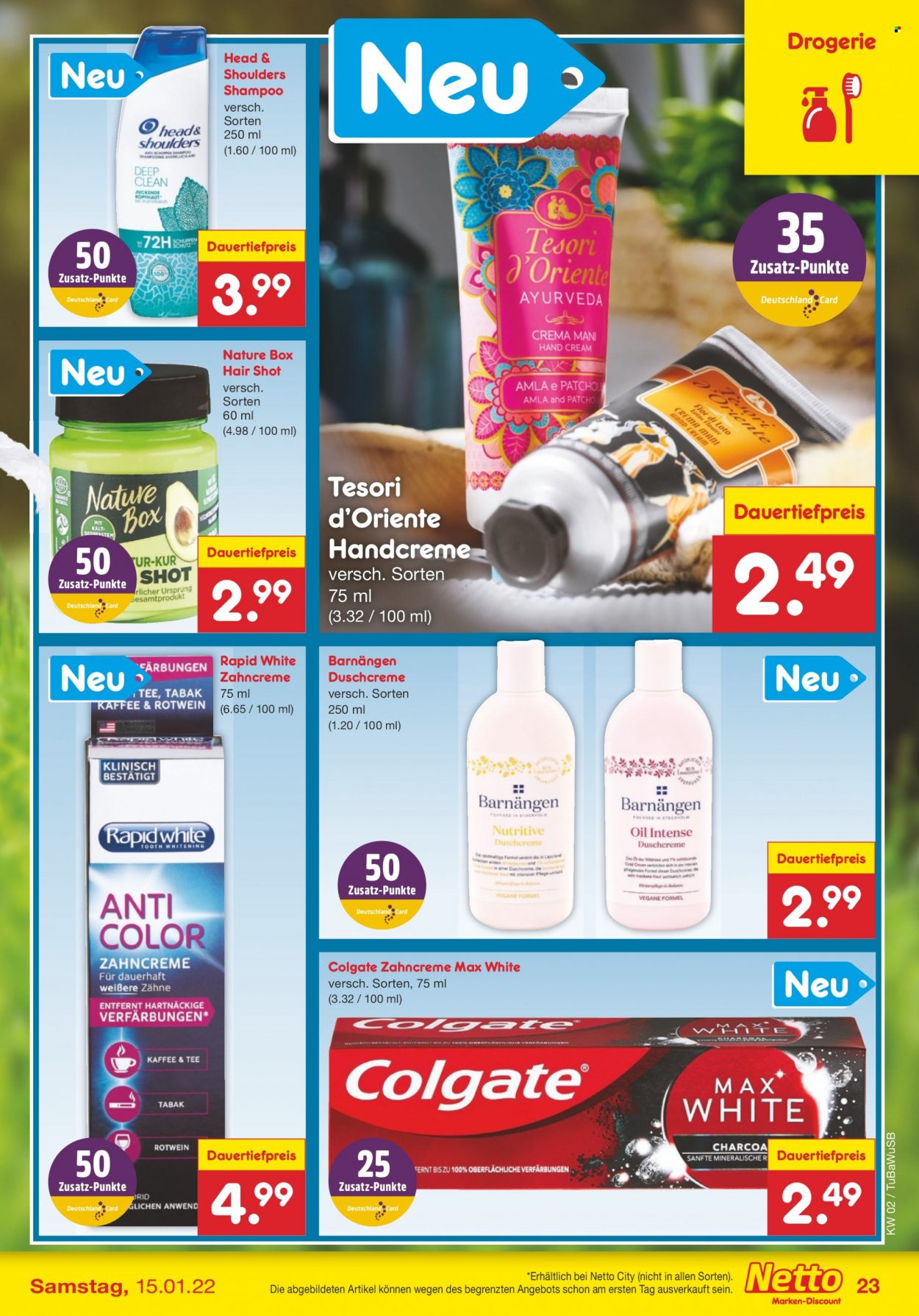 Netto Marken-Discount Prospekte  - 10.01.2022 - 15.01.2022. Seite 23